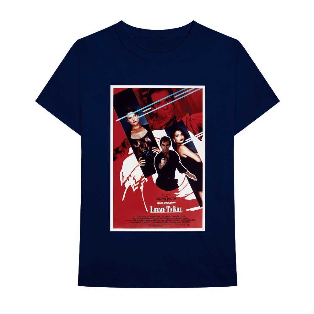 James Bond 007: Licence To Kill Poster T-Shirt