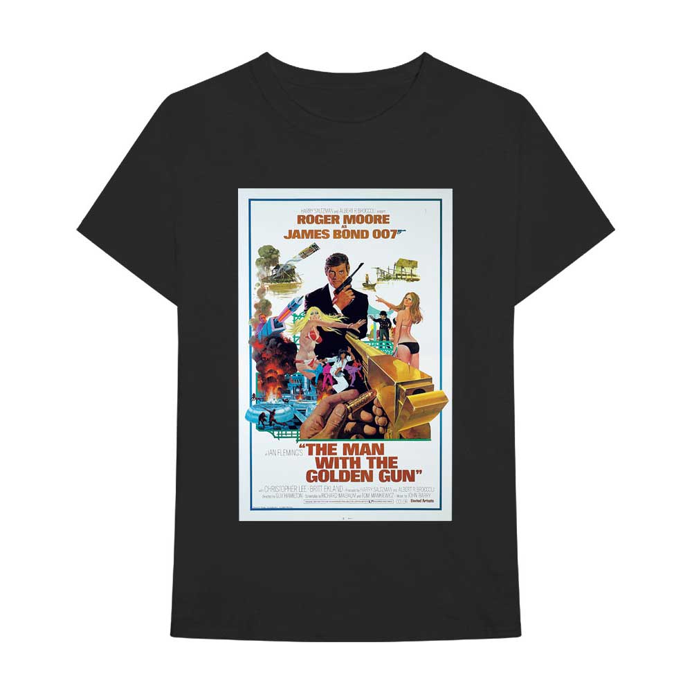 James Bond 007: The Man With The Golden Gun Poster T-Shirt