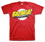 Billede af The Big Bang Theory, Bazinga Super Logo T-Shirt