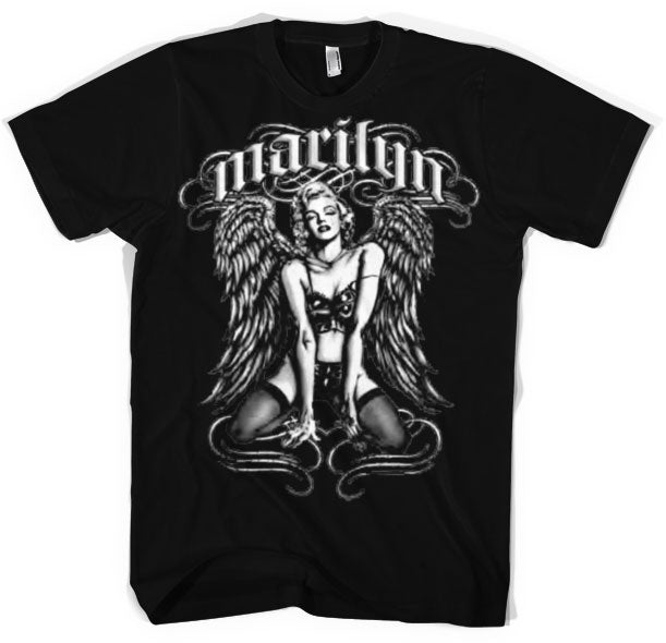 Billede af Marilyn Monroe, Marilyn Monroe: Cool Angel T-Shirt (Børn)