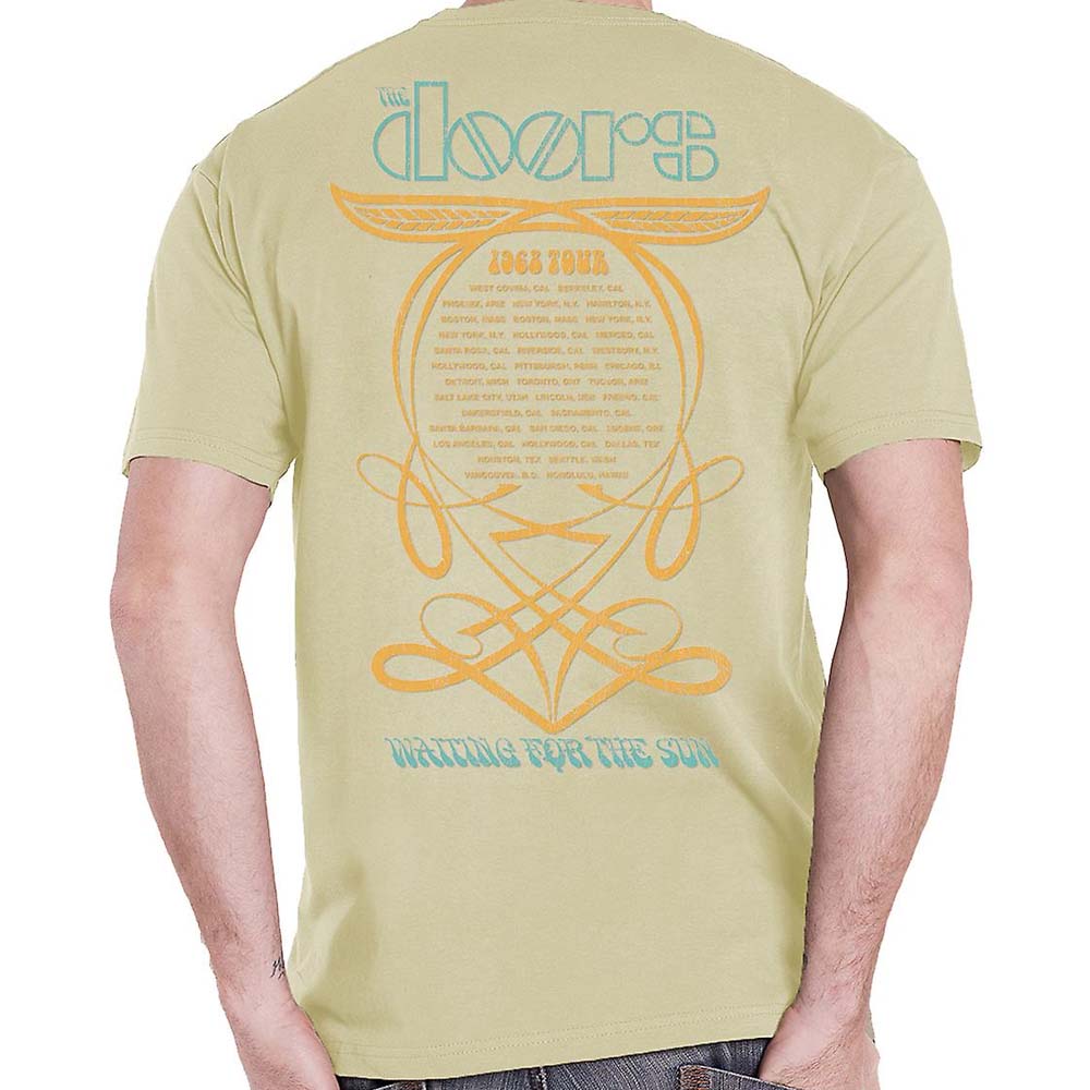 Billede af The Doors 1968 Tour T-shirt back