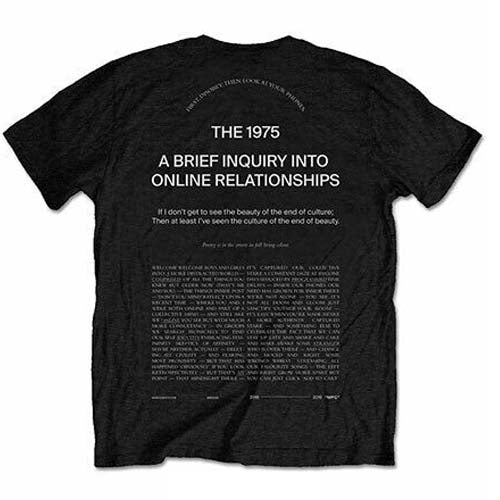 Billede af The 1975 ABIIOR Wecome Welcome T-shirt sort back