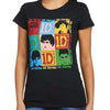 Billede af One Direction 9 Squares T-shirt til kvinder