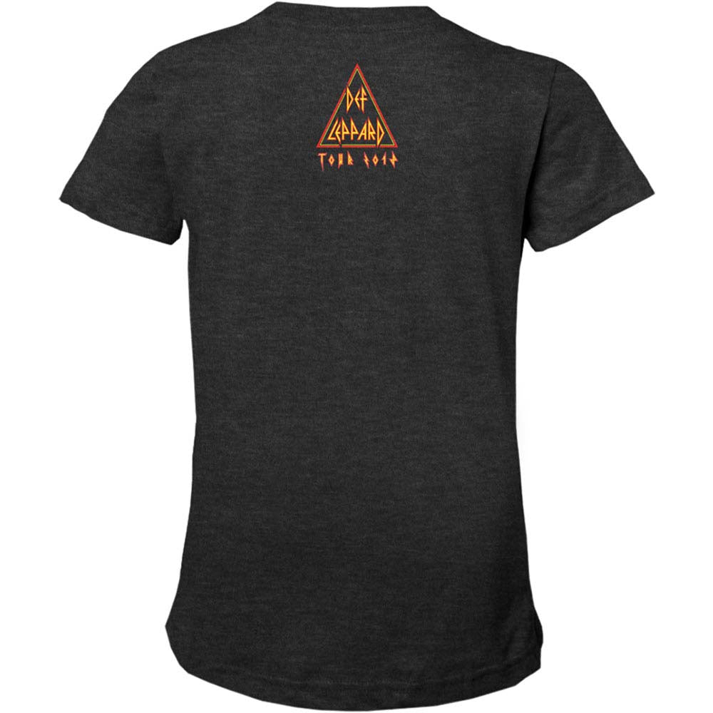 Billede af Def Leppard 2018 Tour Love Bites T-shirt til kvinder back