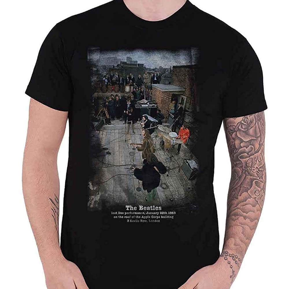 Billede af The Beatles 3 Savile Row T-shirt front