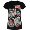 Billede af 5 Seconds of Summer Doodle Faces T-shirt til kvinder
