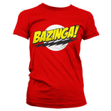 Billede af The Big Bang Theory, Bazinga Super Logo T-Shirt (Kvinder)