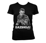 Billede af The Big Bang Theory, Sheldon Says BAZINGA! T-shirt (Kvinder)