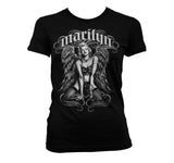 Billede af Marilyn Monroe, Marilyn Monroe: Cool Angel T-shirt (Kvinder)