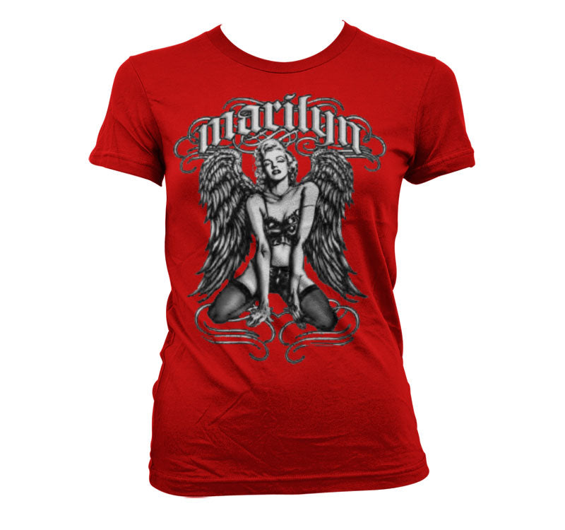 Billede af Marilyn Monroe, Marilyn Monroe: Cool Angel T-shirt (Kvinder)