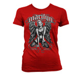 Billede af Marilyn Monroe, Marilyn Monroe: Cool Angel T-shirt (Kvinder)