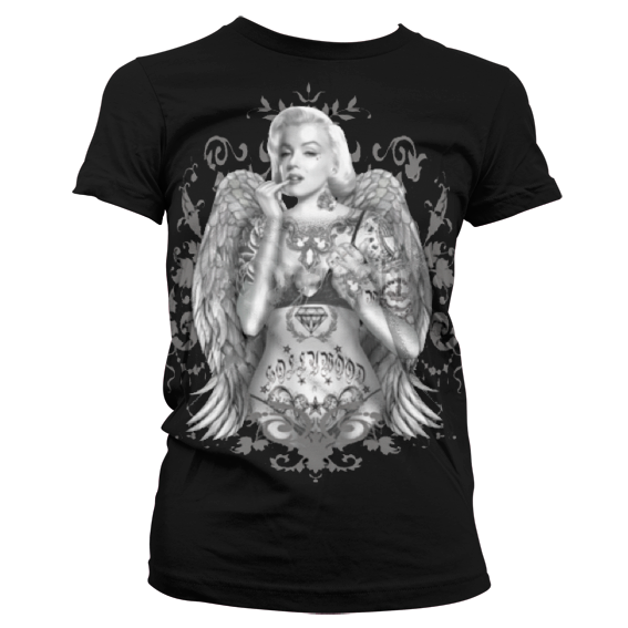 Billede af Marilyn Monroe, Marilyn Monroe: Floral Girl - T-shirt (Kvinder)