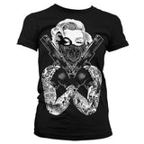 Billede af Marilyn Monroe, Marilyn Monroe: Gangsta Pose T-shirt (Kvinder)
