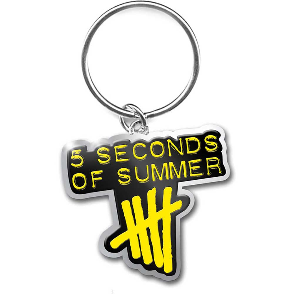 Billede af 5 Seconds of Summer Derping Stamp Logo Nøglering