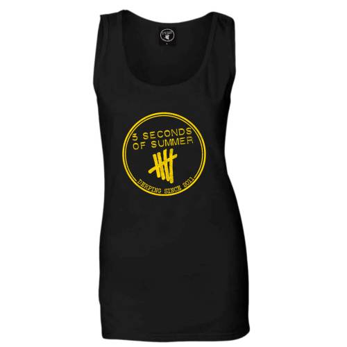 Billede af 5 Seconds of Summer Derping Stamp T-shirt til kvinder