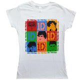 One Direction, 9 squares T-shirt til kvinder