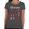 Billede af The Rolling Stones No Filter Evolution T-shirt til kvinder