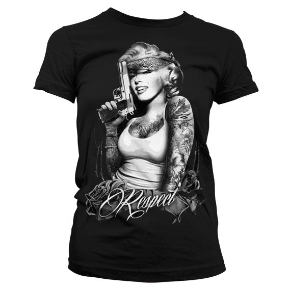 Billede af Marilyn Monroe, Marilyn Monroe: Respect T-shirt (Kvinder)
