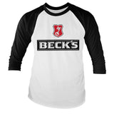 Billede af Beck's, Beck's: Beer Raglan Long Sleeve T-Shirt