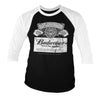 Billede af Budweiser, Budweiser: Washed Logo Raglan 3/4 Sleeve T-Shirt