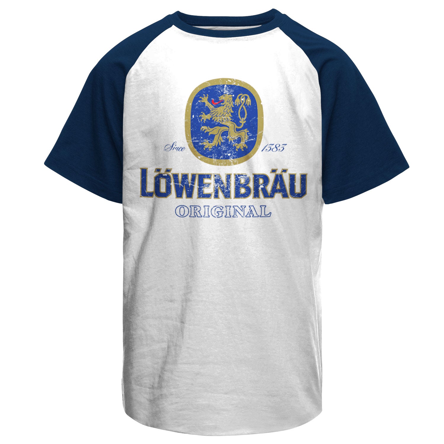 Billede af Löwenbräu, Löwenbräu: Washed Logo Raglan T-Shirt