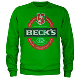Billede af Beck's, Beck's: Beer Washed Label Logo Sweatshirt