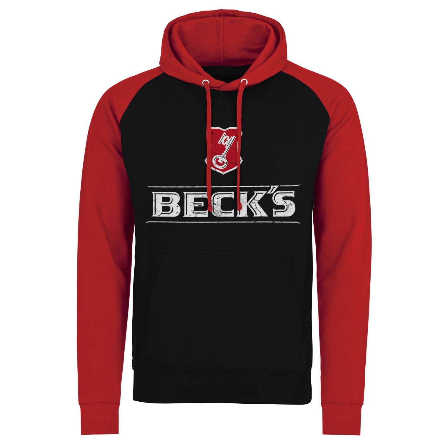 Billede af Beck's, Beck's: Washed Logo Raglan Hoodie