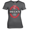 Billede af Beck's, Beck's: Beer Washed Label Logo T-Shirt (Kvinder)