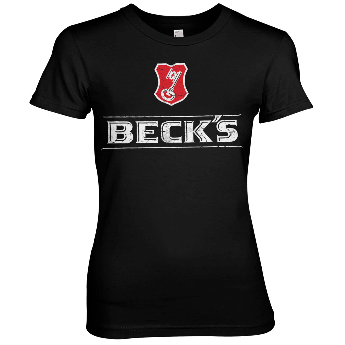Billede af Beck's, Beck's: Washed Logo T-Shirt (Kvinder)
