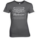 Billede af Budweiser, Budweiser: White Logo T-Shirt (Kvinder)