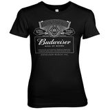 Billede af Budweiser, Budweiser: White Logo T-Shirt (Kvinder)
