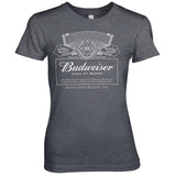 Billede af Budweiser, Budweiser: White Logo T-Shirt (Kvinder)