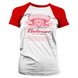 Billede af Budweiser, Budweiser: Red Logo Raglan T-Shirt (Kvinder)