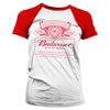Billede af Budweiser, Budweiser: Red Logo Raglan T-Shirt (Kvinder)