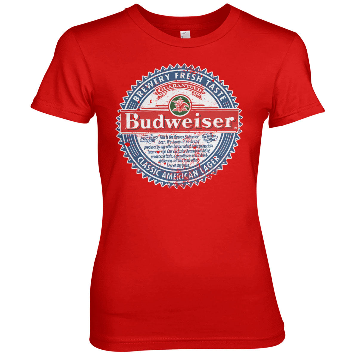 Billede af Budweiser, Budweiser: American Lager T-Shirt (Kvinder)