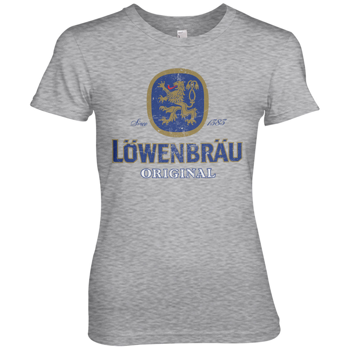Billede af Löwenbräu, Löwenbräu: Washed Logo T-Shirt (Kvinder)