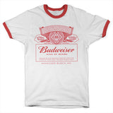 Billede af Budweiser, Budweiser: Red Logo Ringer T-Shirt