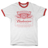 Billede af Budweiser, Budweiser: Red Logo Ringer T-Shirt