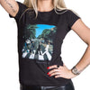 Billede af The Beatles Abbey Road T-shirt til kvinder