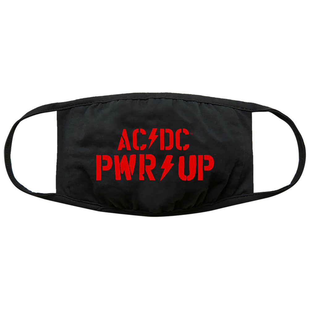 AC/DC: PWR-UP Logo Face Mask