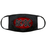 AC/DC: Oval Logo Vintage Face Mask
