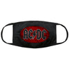 AC/DC: Oval Logo Vintage Face Mask