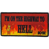 AC/DC: Highway To Hell Flames Standard Patch