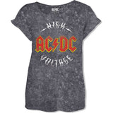 AC/DC, Logo High Voltage T-shirt til kvinder