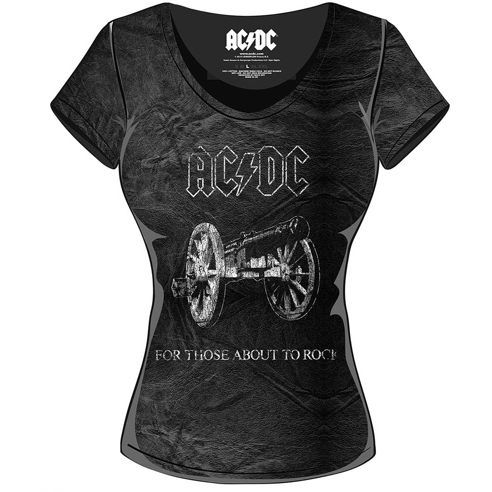 AC/DC, About to Rock T-shirt til kvinder