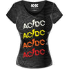 Billede af AC/DC Powerage Repeat T-shirt til kvinder