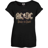 Billede af AC/DC Rock or Bust T-shirt til kvinder