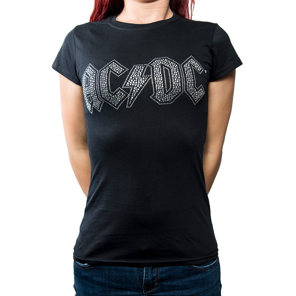 Billede af AC/DC Logo T-shirt til kvinder
