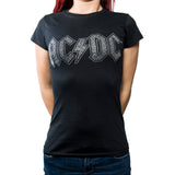 Billede af AC/DC Logo T-shirt til kvinder