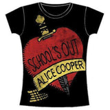 Billede af Alice Cooper School's Out T-shirt til kvinder